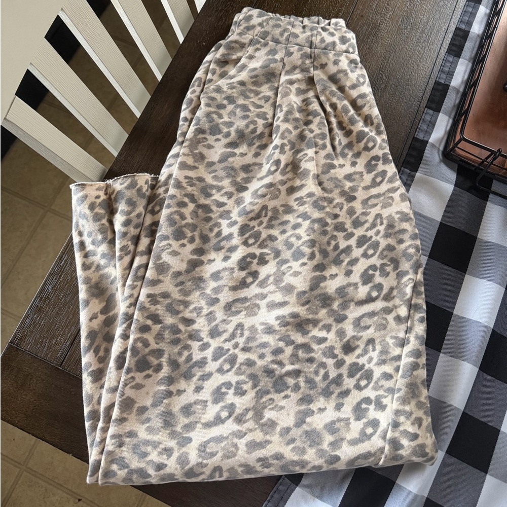 Aerie Cheetah Sweats